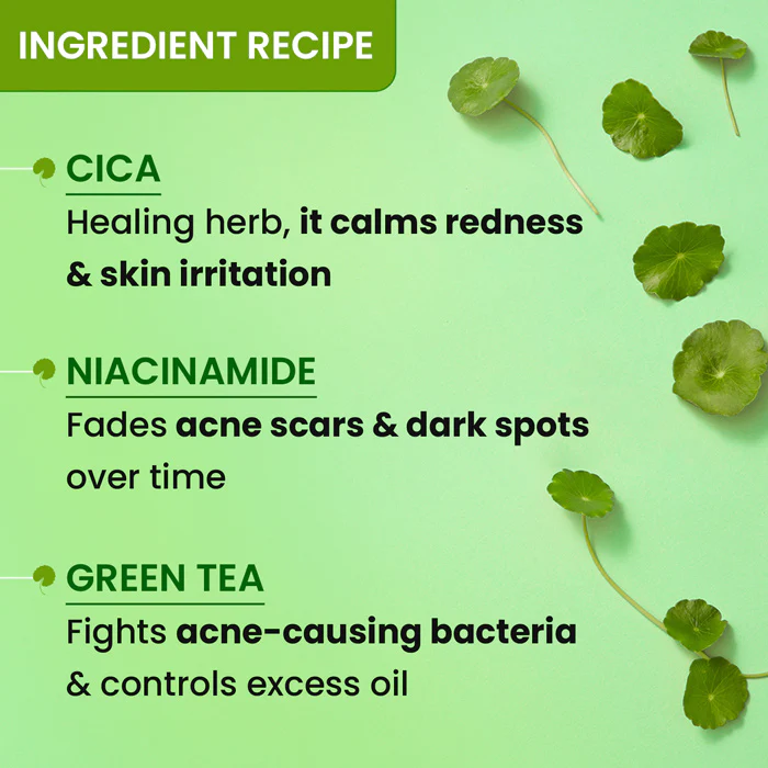 Cica + Niacinamide Toner with Green Tea -Free - Image 5