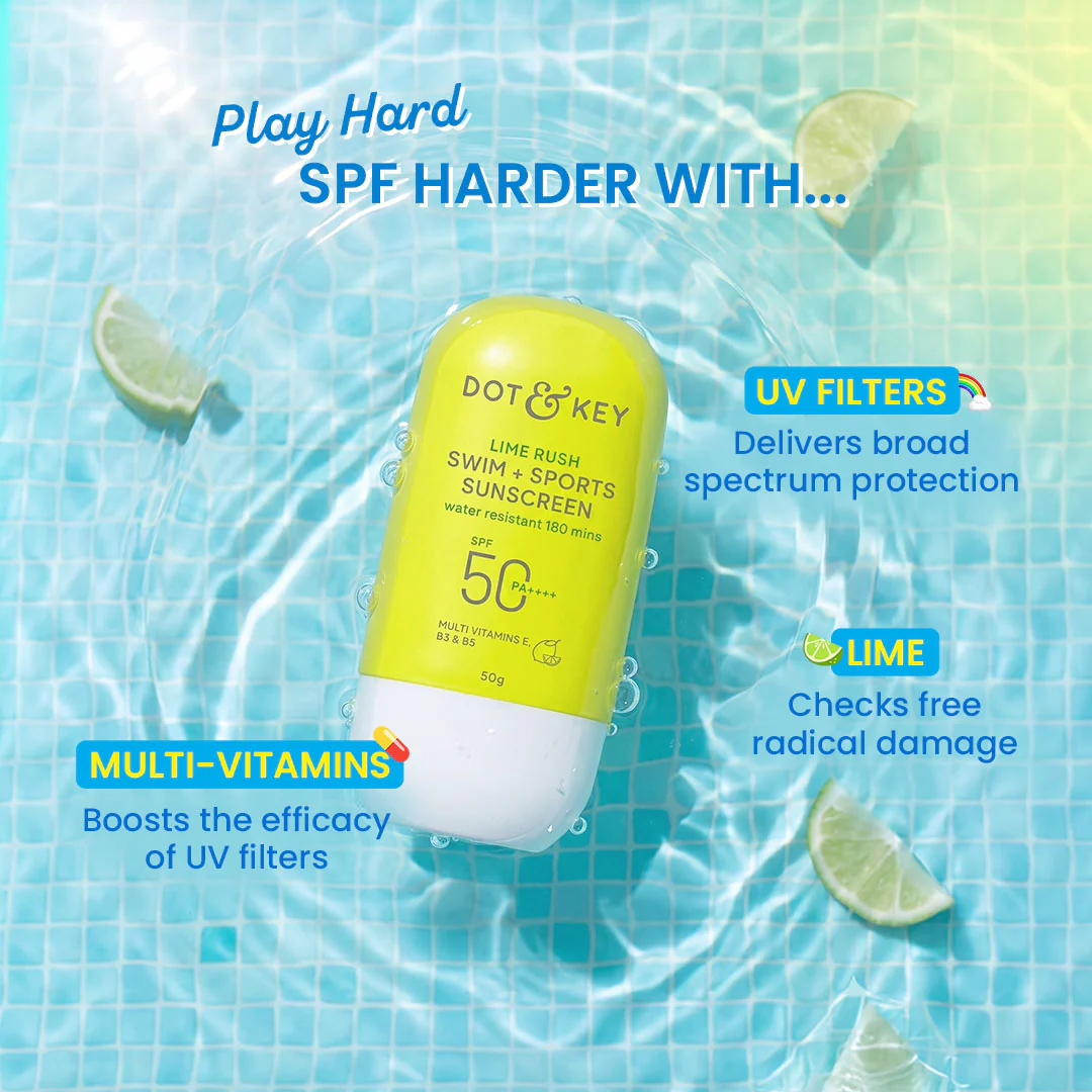 Swim + Sports Sunscreen, In-Vivo Tested SPF 50+ PA++++ - Image 5