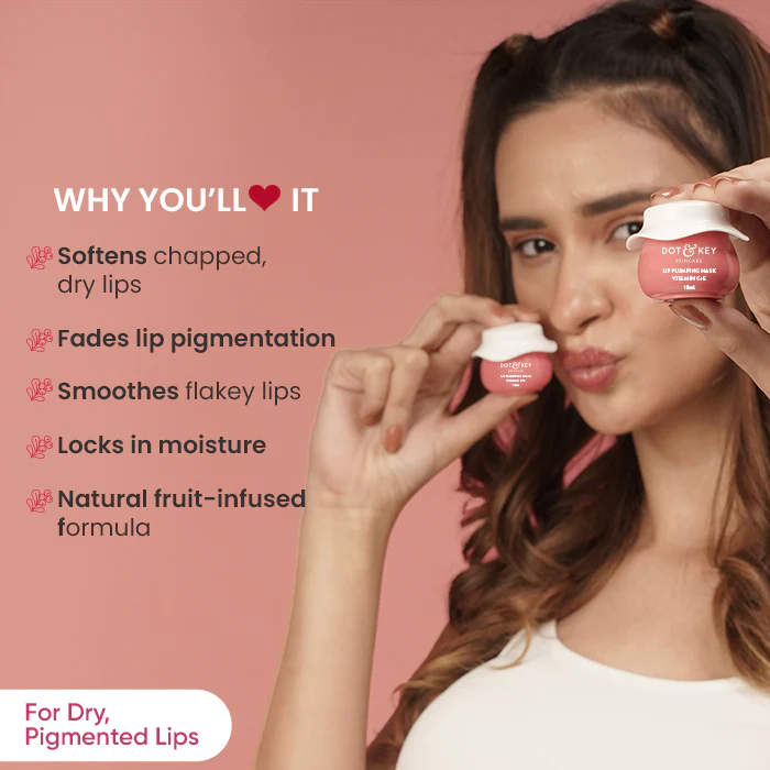 Lip Plumping Mask with Vitamin C + E - Image 2