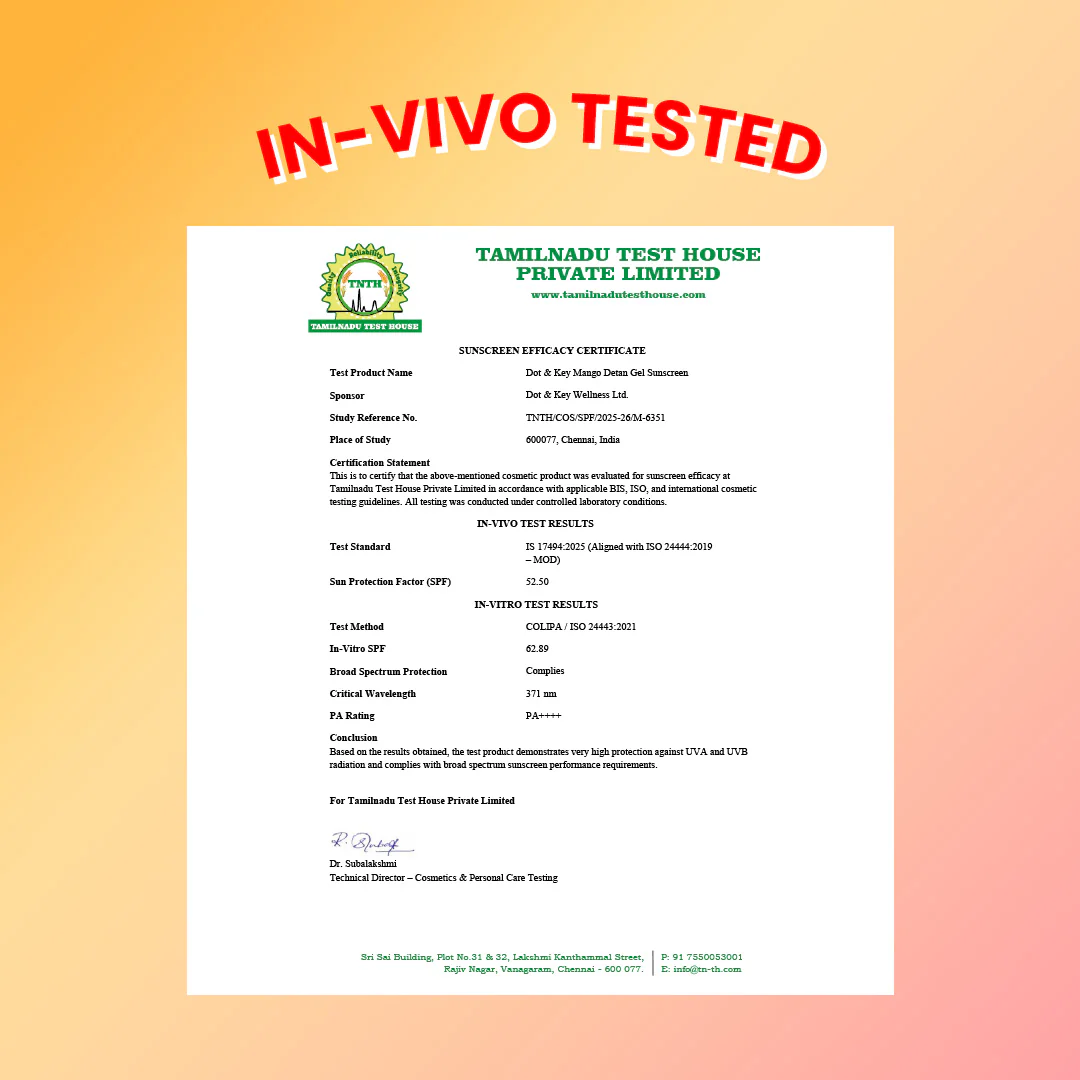 Mango Detan Sunscreen, In-Vivo Tested SPF 50+ PA++++ - Image 3