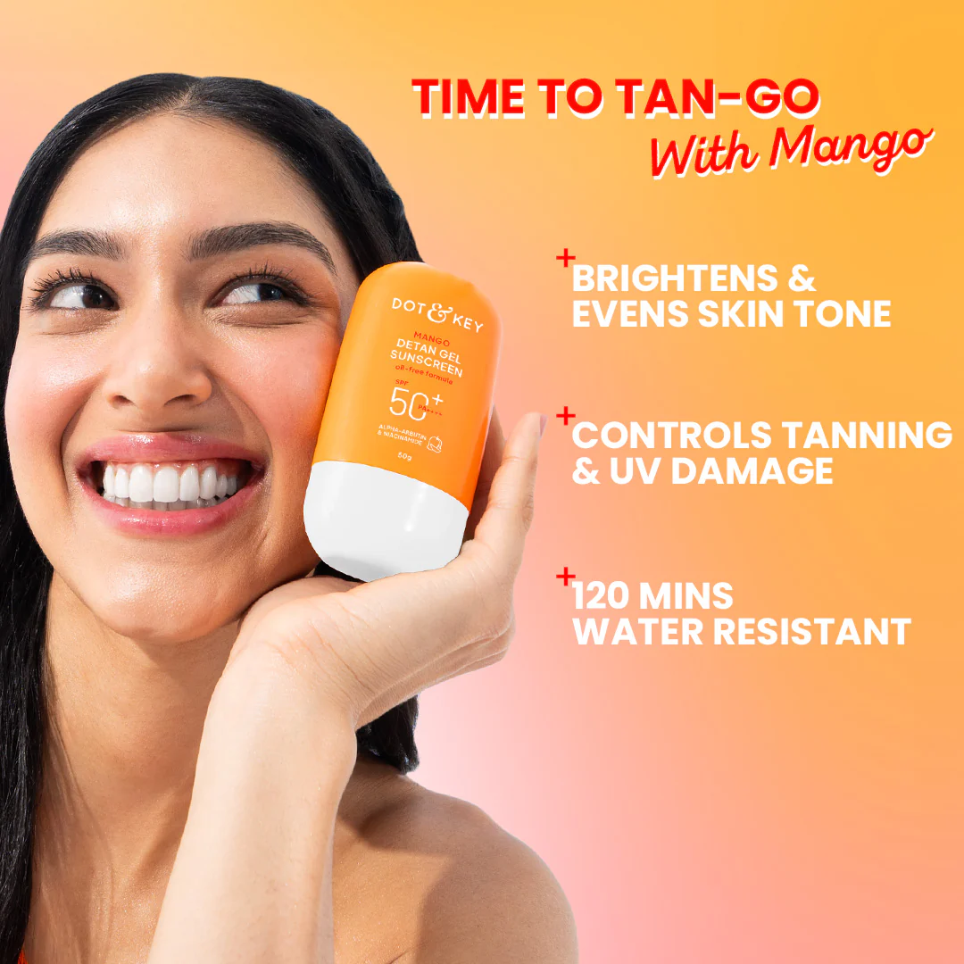 Mango Detan Sunscreen, In-Vivo Tested SPF 50+ PA++++ - Image 4