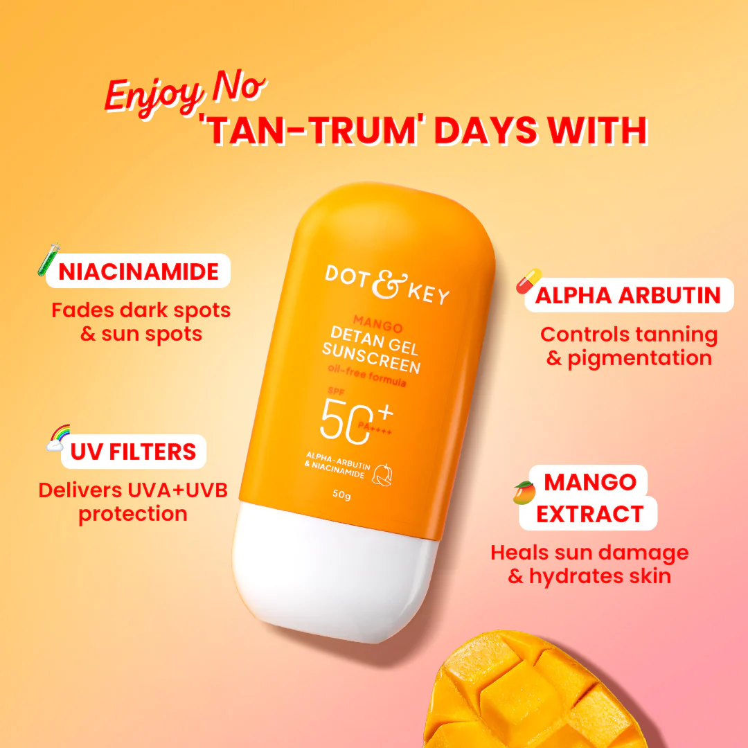 Mango Detan Sunscreen, In-Vivo Tested SPF 50+ PA++++ - Image 6