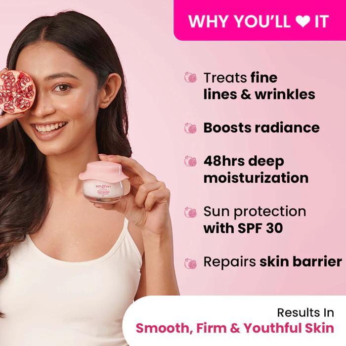 Pomegranate + Multi-Peptide Anti Ageing Moisturizer SPF 30 - Image 2