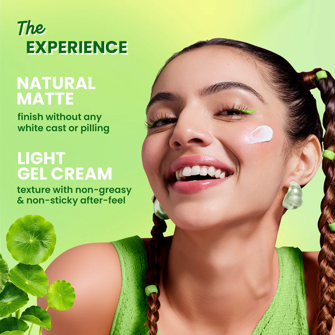 Cica + Niacinamide Sunscreen, In-Vivo Tested SPF 50+ PA++++ - Image 4