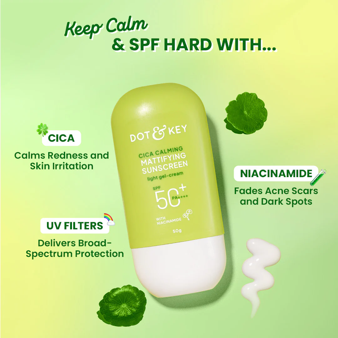 Cica + Niacinamide Sunscreen, In-Vivo Tested SPF 50+ PA++++ - Image 5