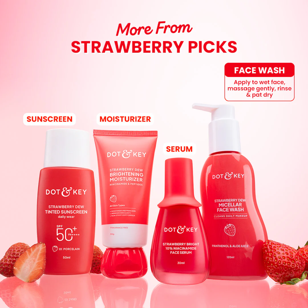 Strawberry Dew Micellar Face Wash - Image 6
