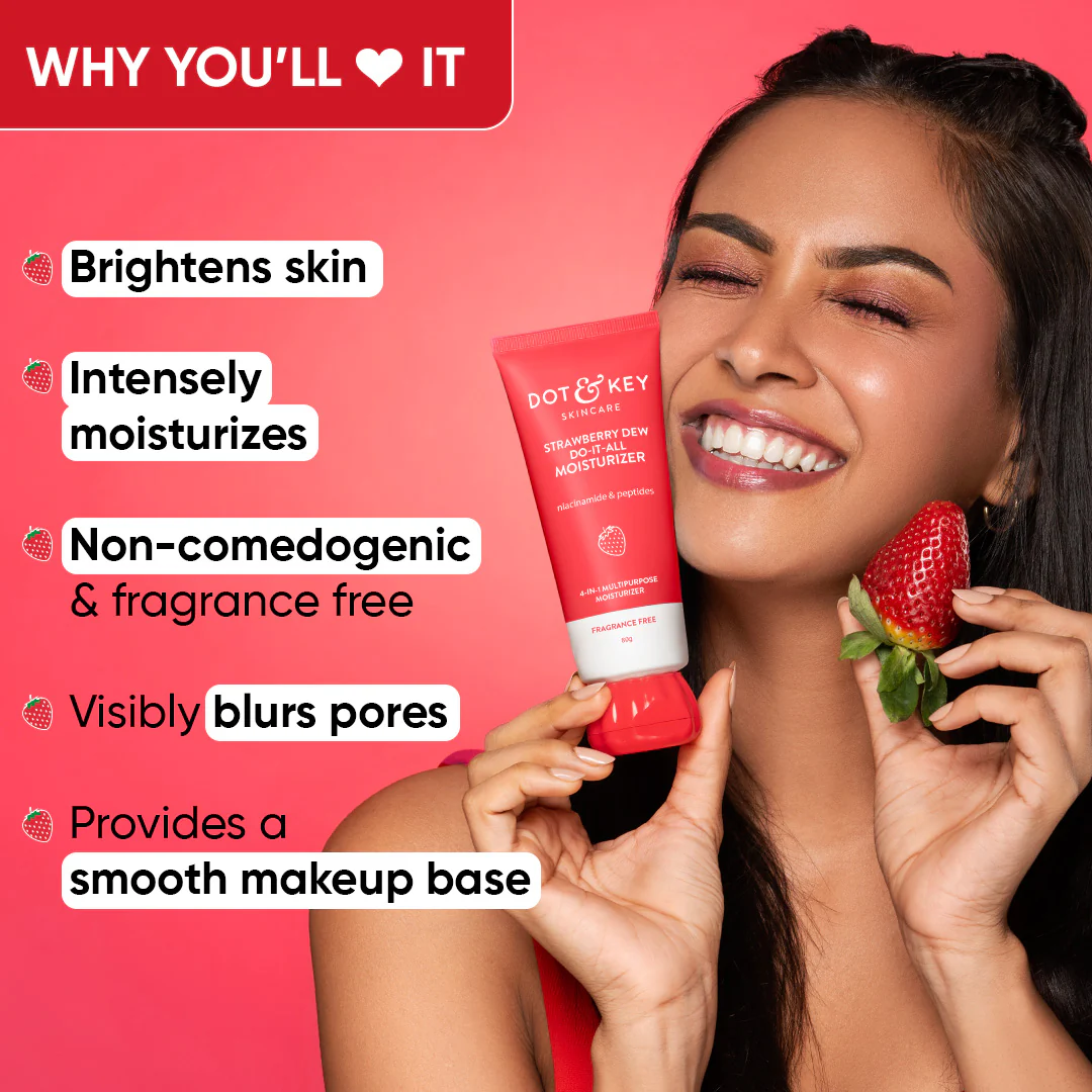 Strawberry + Niacinamide Moisturizer, Pack of 2 - Image 2