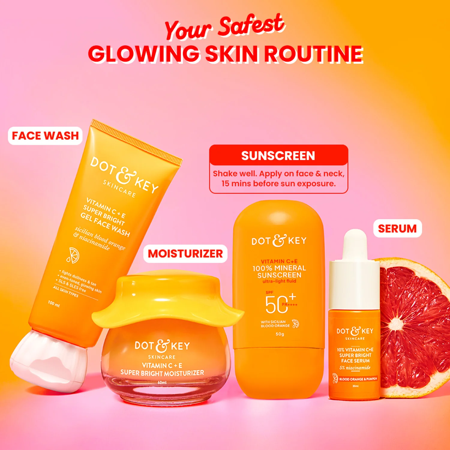 Vitamin C + E 100% Mineral Sunscreen IN-VIVO tested SPF 50+, PA++++ - Image 8