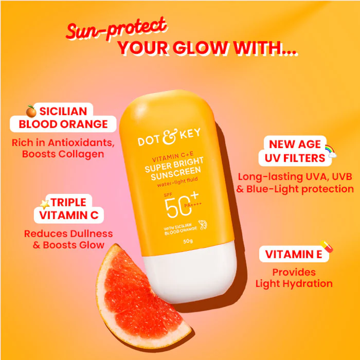 Vitamin C + E Sunscreen SPF 50+ PA++++ With New-Age UV Filters - Image 5