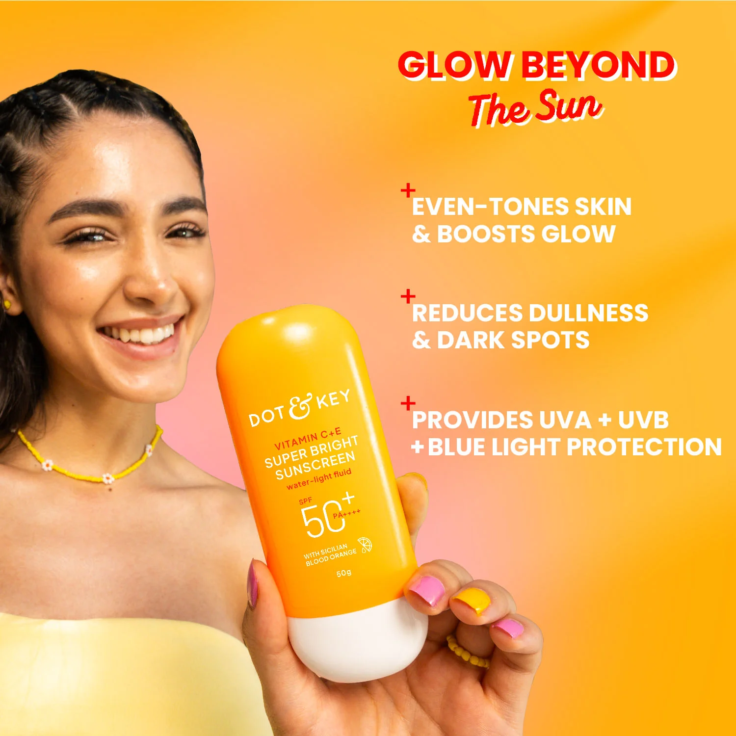 Vitamin C + E Sunscreen SPF 50+ PA++++ With New-Age UV Filters - Image 6
