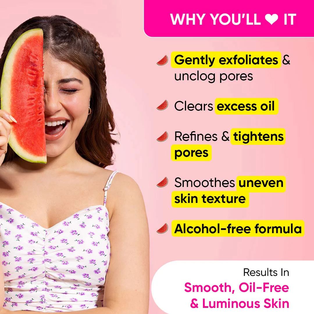 Watermelon + Glycolic Acid Toner -Free - Image 2