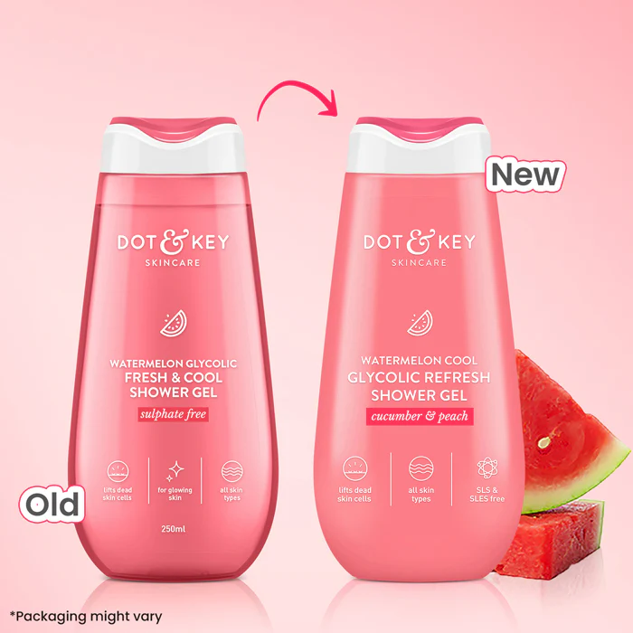 Watermelon Cooling Glycolic Acid Shower Gel - Image 2